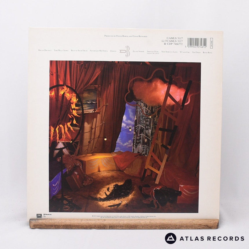 David Bowie - Never Let Me Down - LP Vinyl Record - EX/EX