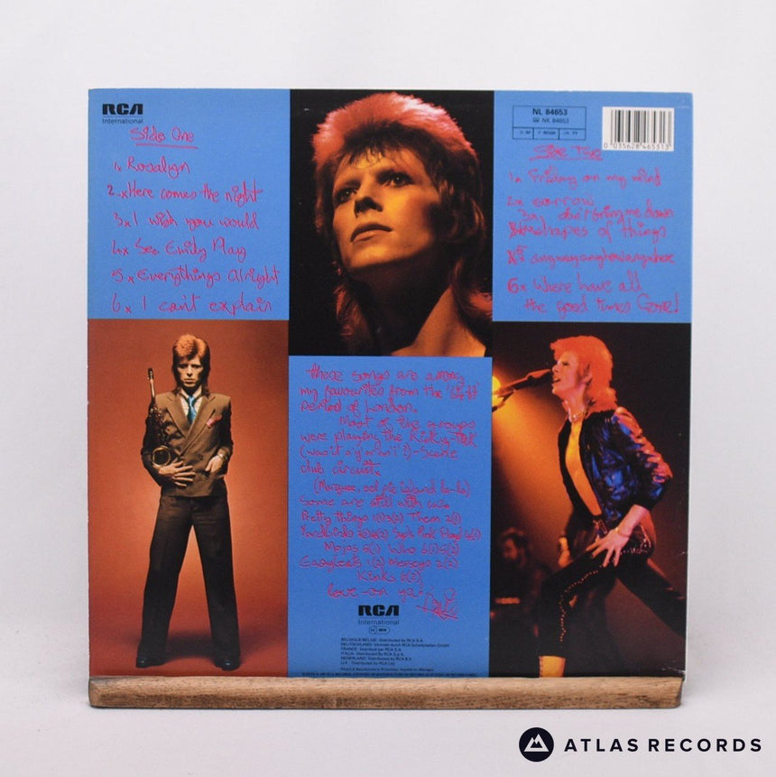 David Bowie - Pinups - Reissue LP Vinyl Record - EX/EX