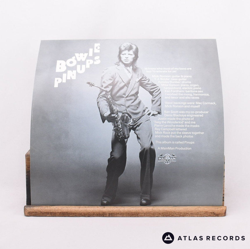 David Bowie - Pinups - Insert A-3E B-3E LP Vinyl Record - VG+/EX