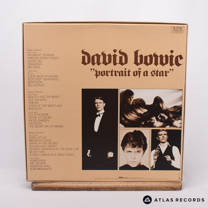 David Bowie - Portrait Of A Star - Insert 3 x LP Vinyl Record - VG+/EX