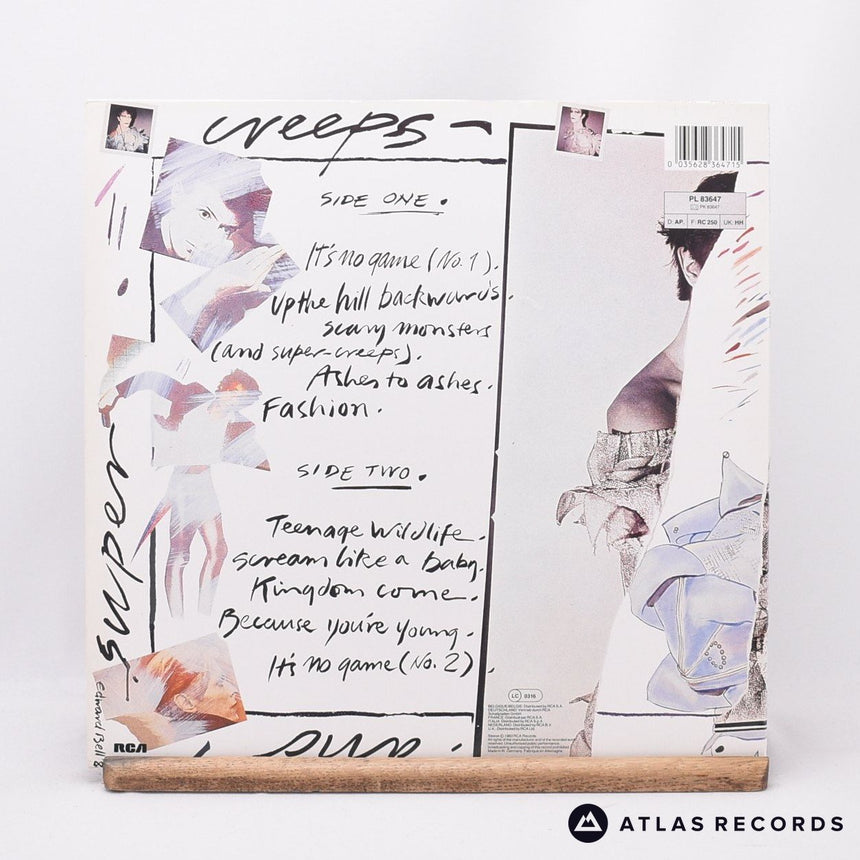 David Bowie - Scary Monsters - Reissue LP Vinyl Record - EX/VG+