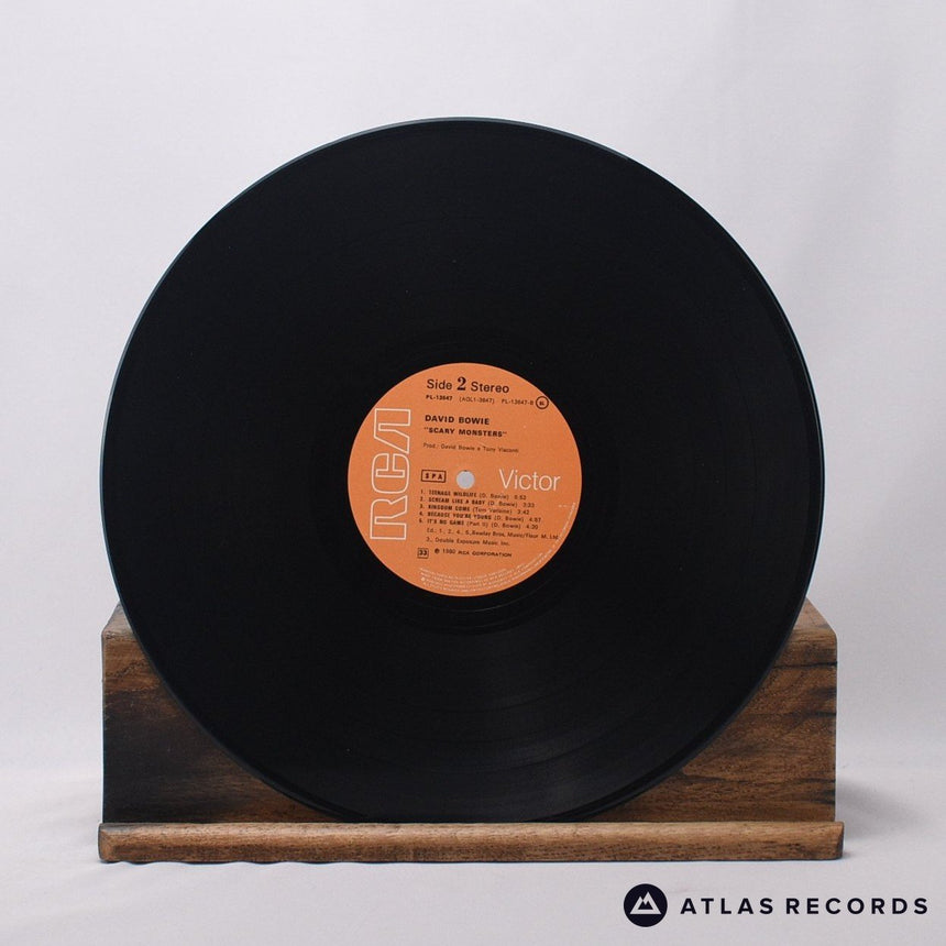 David Bowie - Scary Monsters - Lyric Sheet Portuguese LP Vinyl Record - EX/EX