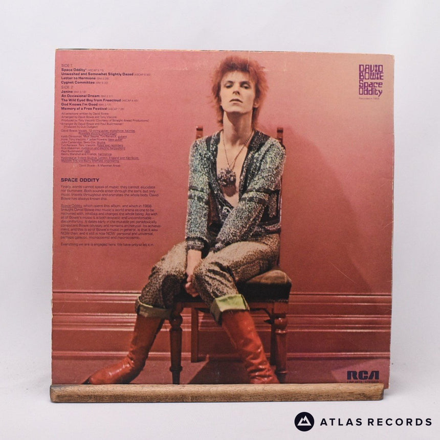 David Bowie - Space Oddity - Reissue Dynaflex A1 A2 LP Vinyl Record - EX/VG+