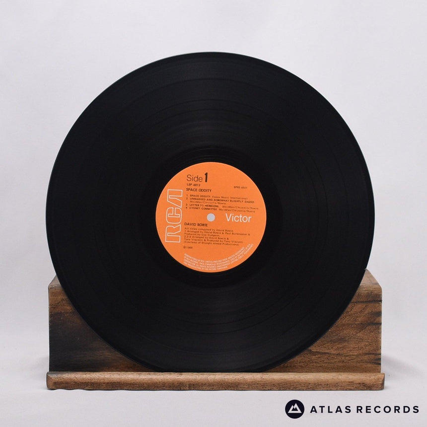 David Bowie - Space Oddity - Reissue A-4 B LP Vinyl Record - VG+/VG+