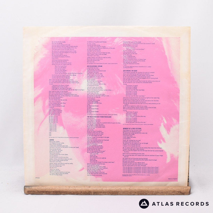 David Bowie - Space Oddity - Poster Reissue 1E 2E LP Vinyl Record - VG+/EX