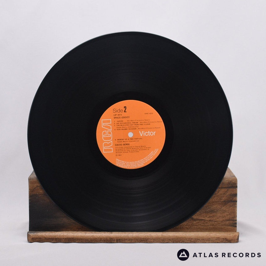 David Bowie - Space Oddity - Reissue A-4 B LP Vinyl Record - VG+/VG+