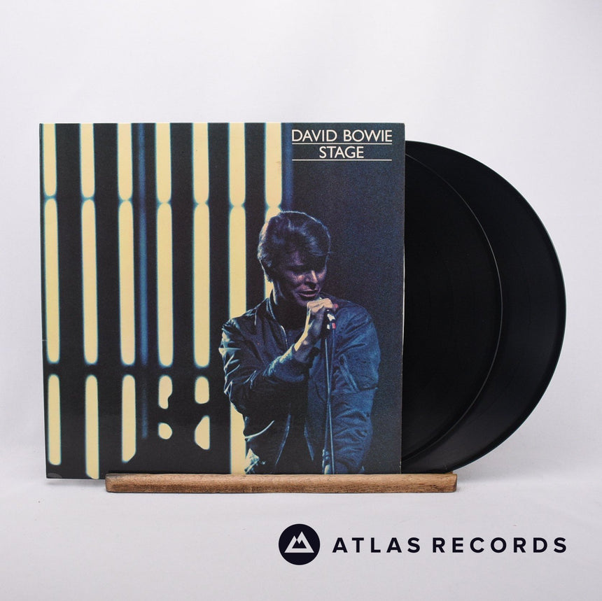 David Bowie Stage 2 x LP Vinyl Record - Front Cover & Record