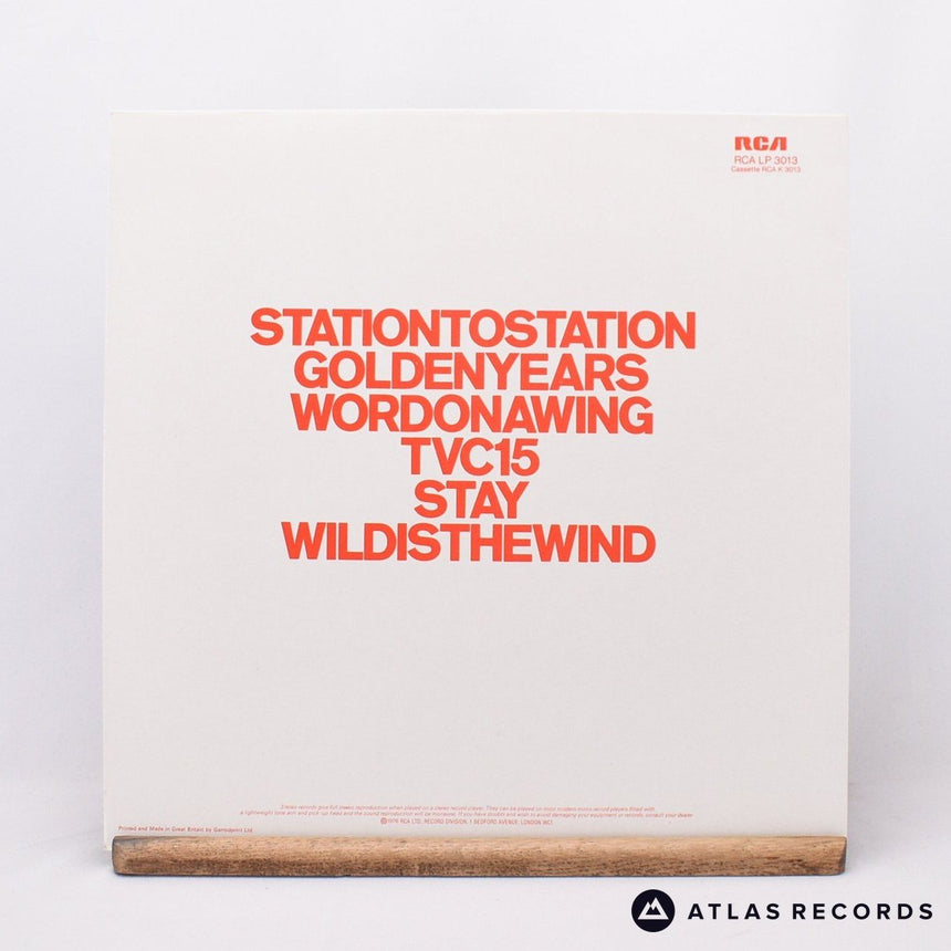 David Bowie - Station To Station - A-1 B-1 LP Vinyl Record - EX/EX