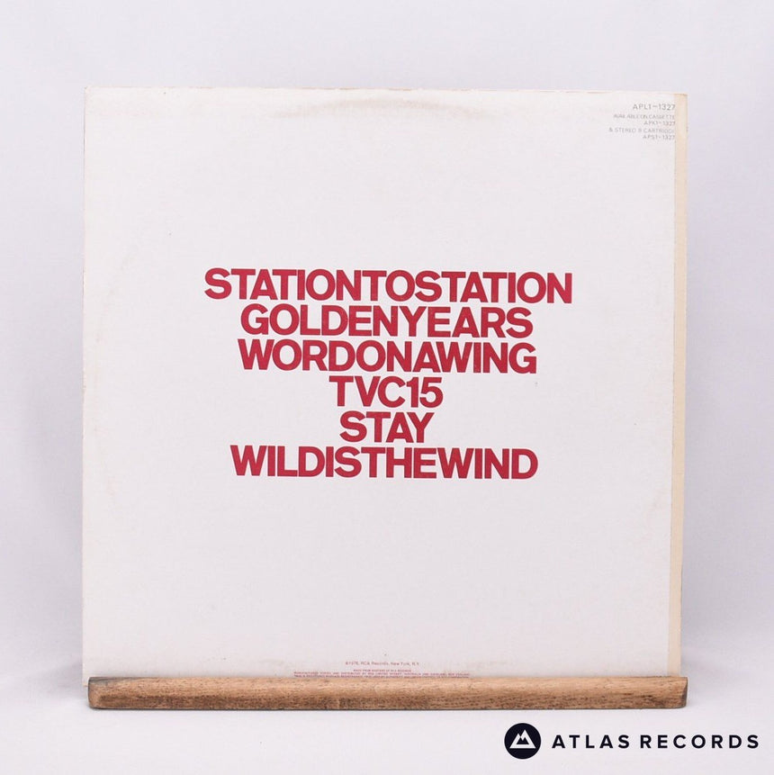 David Bowie - Station To Station - Australian A B LP Vinyl Record - VG+/EX