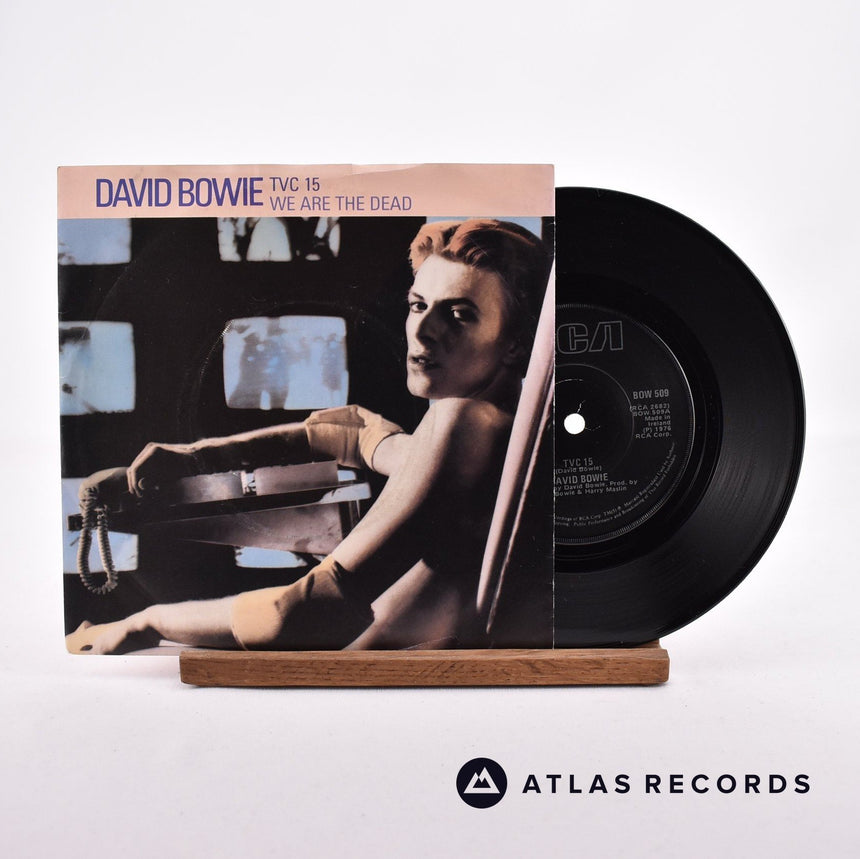David Bowie TVC 15 7" Vinyl Record - Front Cover & Record