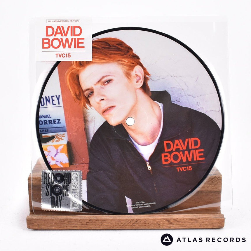 David Bowie TVC15 7" Vinyl Record - Front Cover & Record