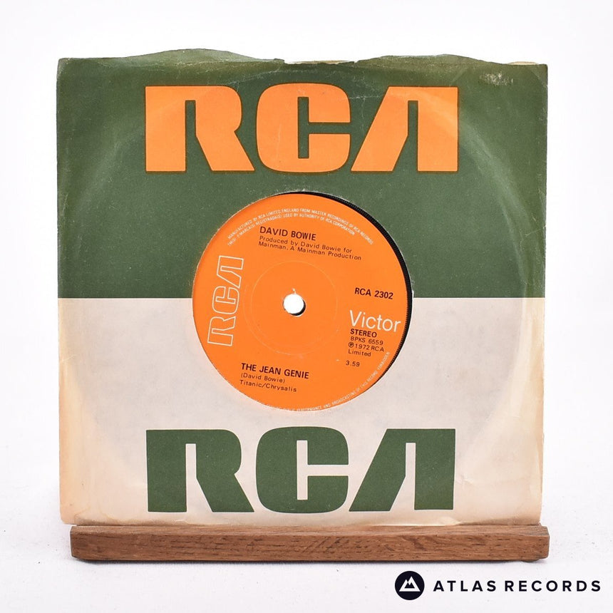 David Bowie The Jean Genie 7" Vinyl Record - In Sleeve