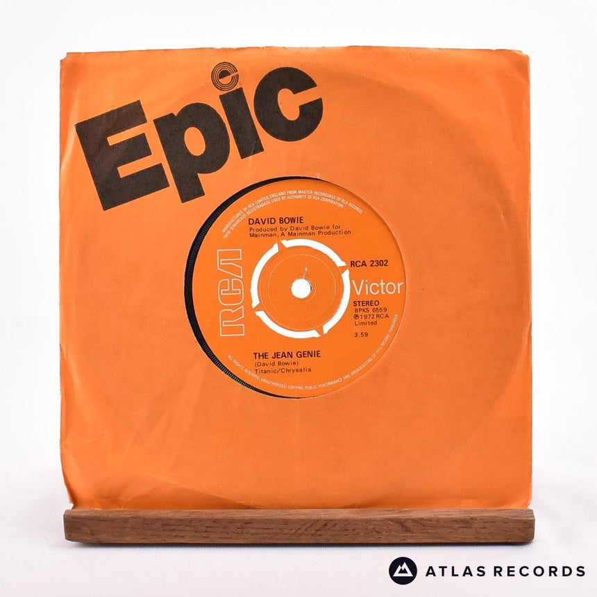 David Bowie The Jean Genie 7" Vinyl Record - In Sleeve