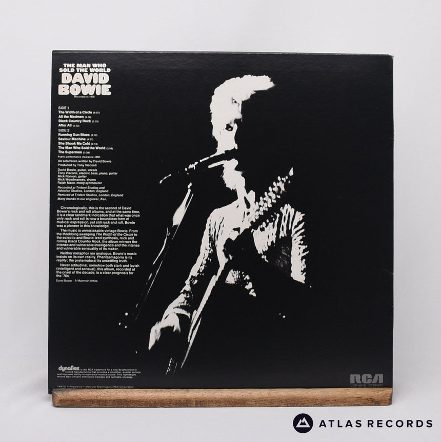 David Bowie - The Man Who Sold The World - Dynaflex A2 I LP Vinyl Record - EX/EX