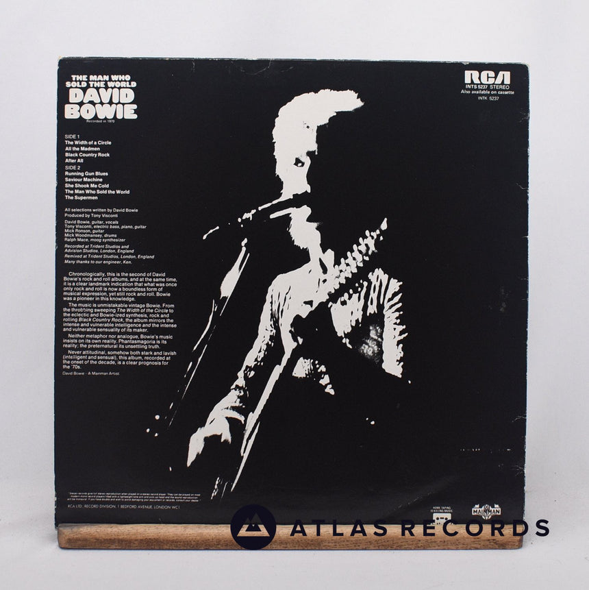 David Bowie - The Man Who Sold The World - Reissue LP Vinyl Record - VG+/VG+