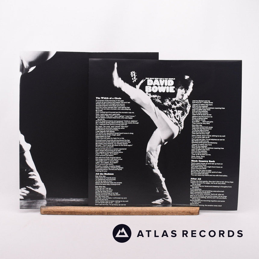 David Bowie - The Man Who Sold The World - Die-Cut Sleeve Insert LP Vinyl Record
