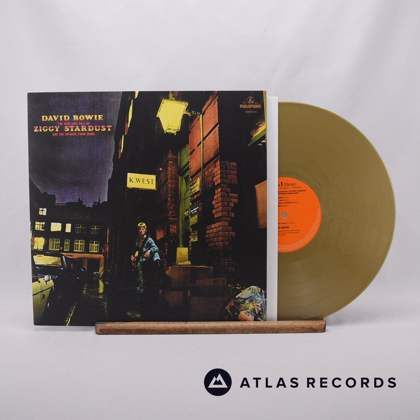 David Bowie The Rise And Fall Of Ziggy Stardust And The Spiders From Mars LP Vinyl Record - Front Cover & Record