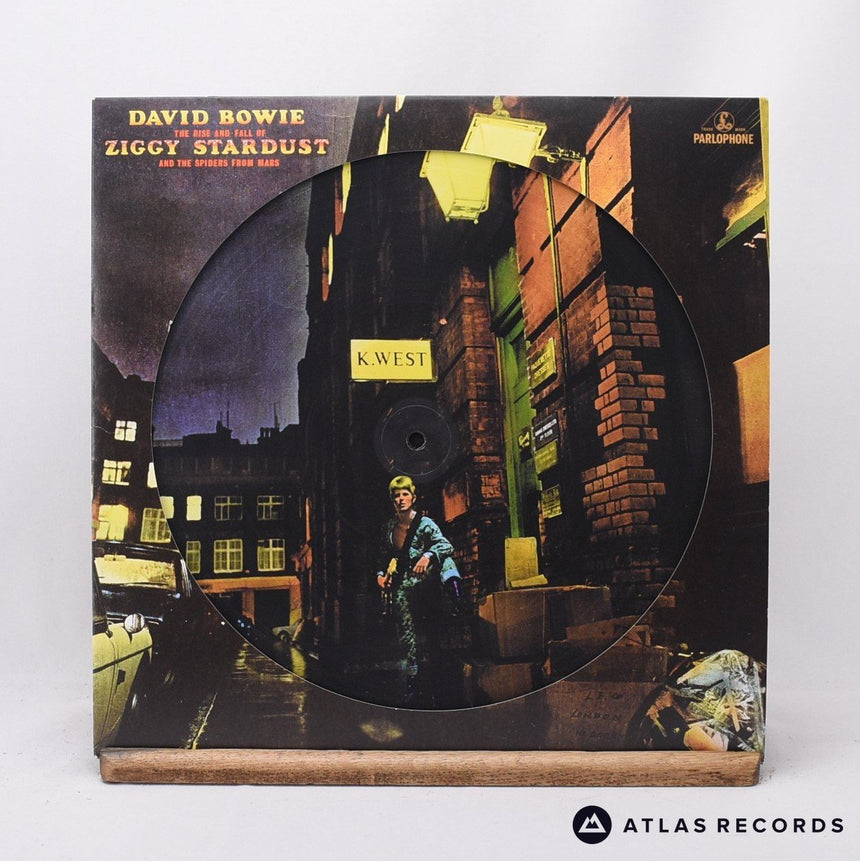 David Bowie The Rise And Fall Of Ziggy Stardust And The Spiders From Mars LP Vinyl Record - Front Cover & Record