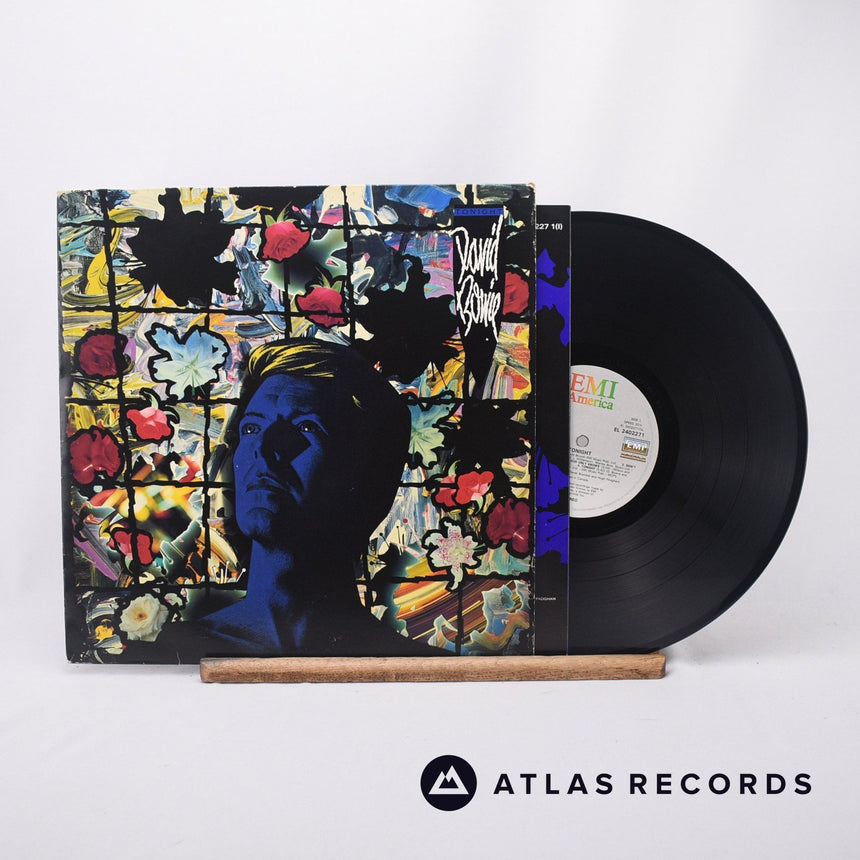 David Bowie Tonight LP Vinyl Record - Front Cover & Record