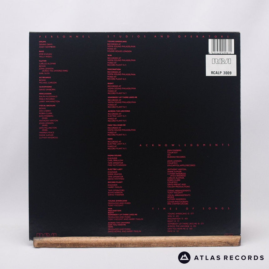 David Bowie - Young Americans - Reissue LP Vinyl Record - EX/EX