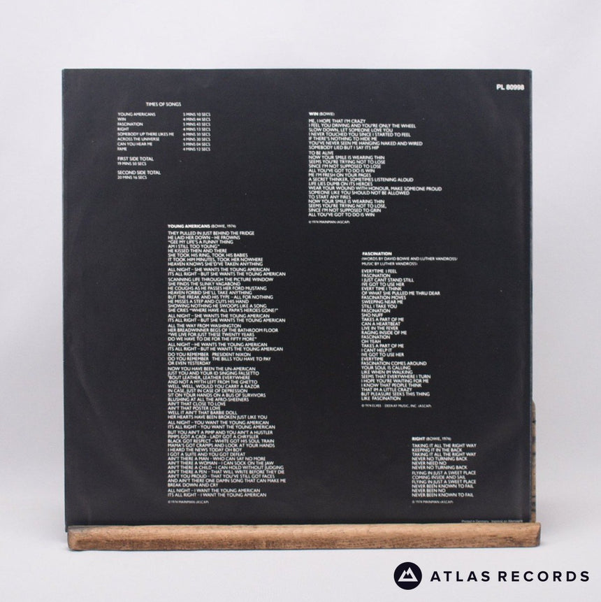 David Bowie - Young Americans - Reissue LP Vinyl Record - EX/EX