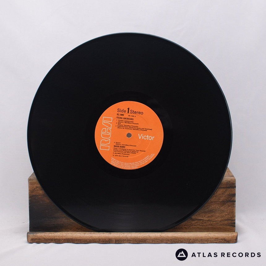 David Bowie - Young Americans - A-3 B-4 LP Vinyl Record - VG+/VG+