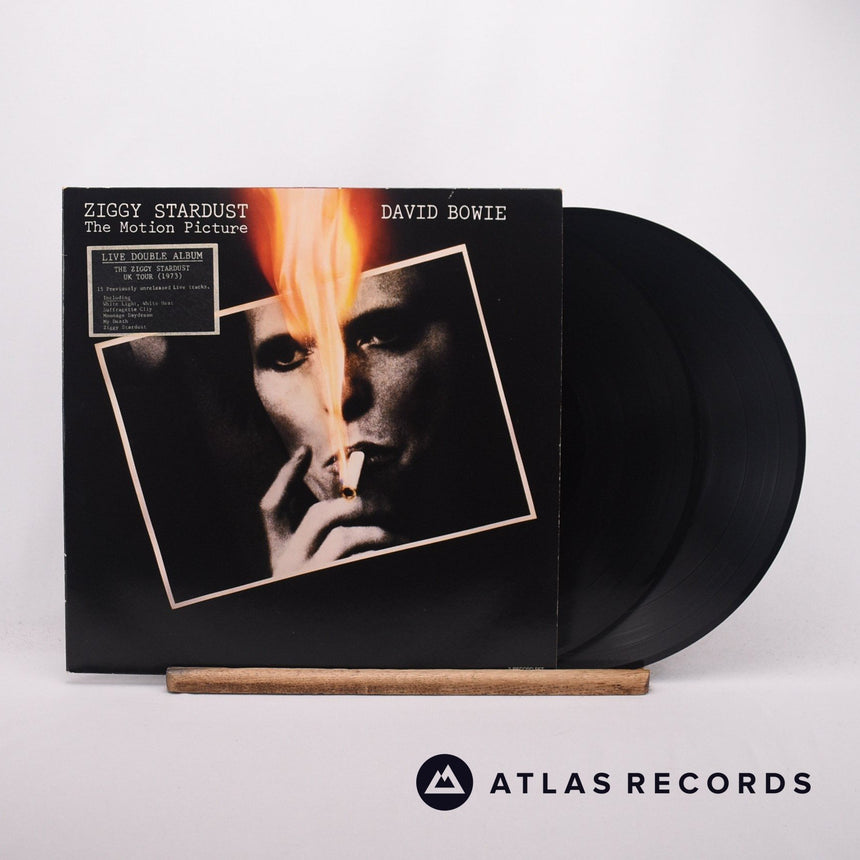 David Bowie Ziggy Stardust - The Motion Picture 2 x LP Vinyl Record - Front Cover & Record