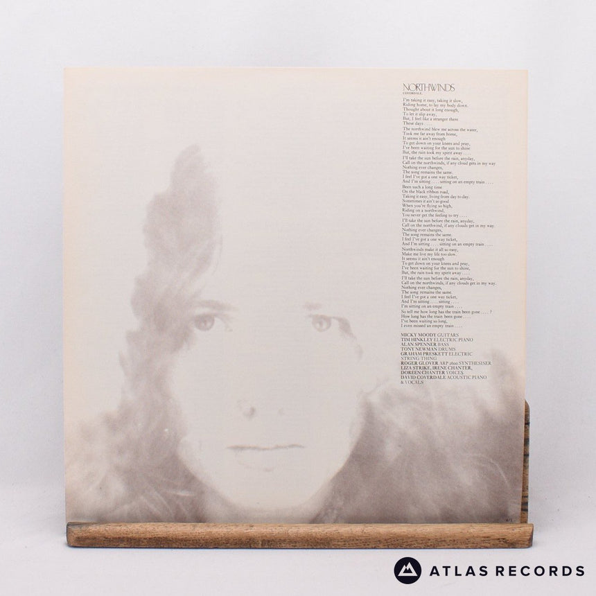 David Coverdale - Northwinds - Insert A B LP Vinyl Record - EX/VG+