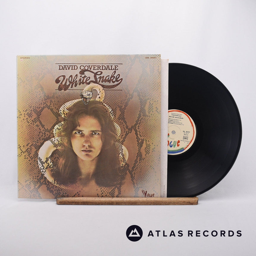 David Coverdale Whitesnake LP Vinyl Record - Front Cover & Record