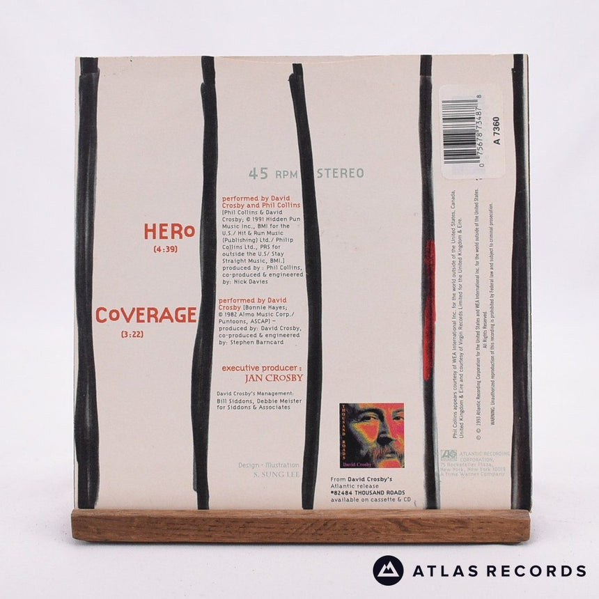 David Crosby - Hero - 7" Vinyl Record - VG+/EX