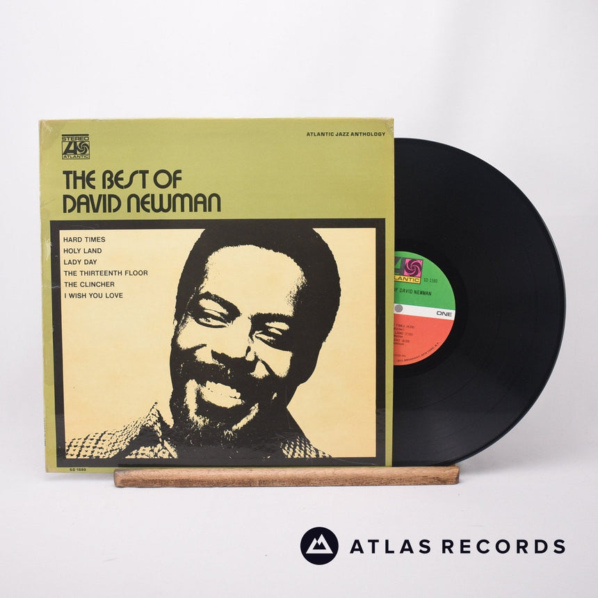 David "Fathead" Newman The Best Of David Newman LP Vinyl Record - Front Cover & Record