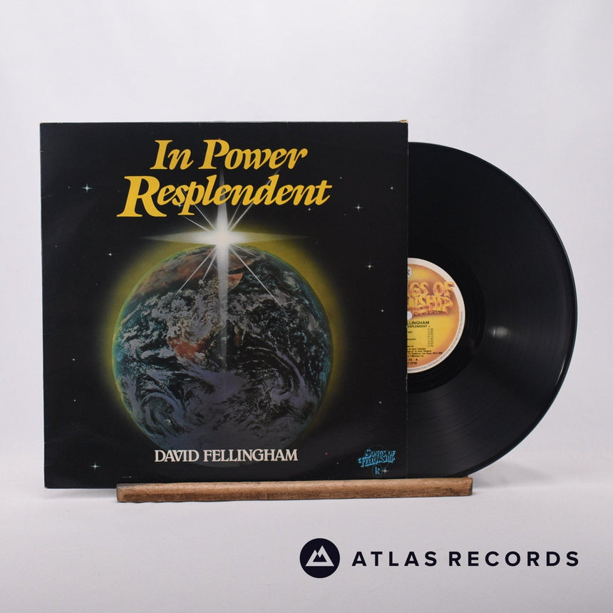 David Fellingham In Power Resplendent LP Vinyl Record - Front Cover & Record