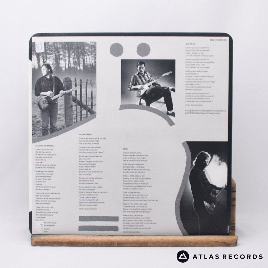 David Gilmour - About Face - First Uk Press A-4 B-4 LP Vinyl Record - EX/EX