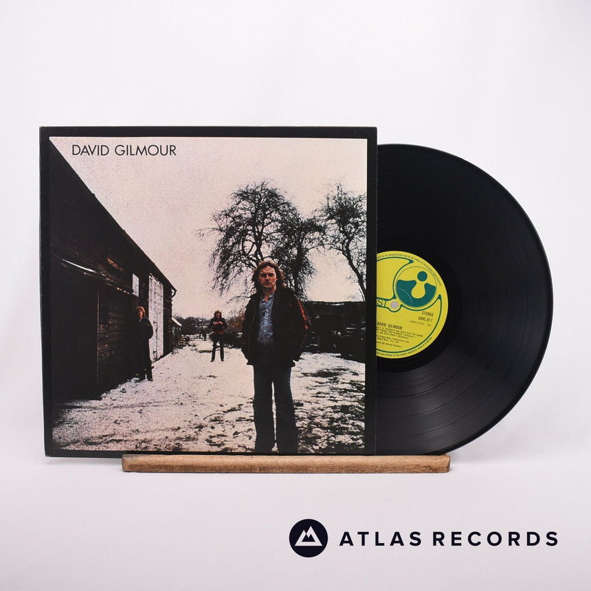 David Gilmour David Gilmour LP Vinyl Record - Front Cover & Record