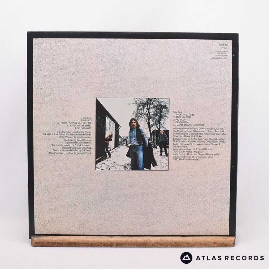 David Gilmour - David Gilmour - Gatefold A-4 B-1 LP Vinyl Record - EX/EX