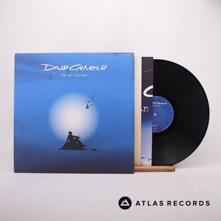 David Gilmour On An Island LP Vinyl Record - Front Cover & Record