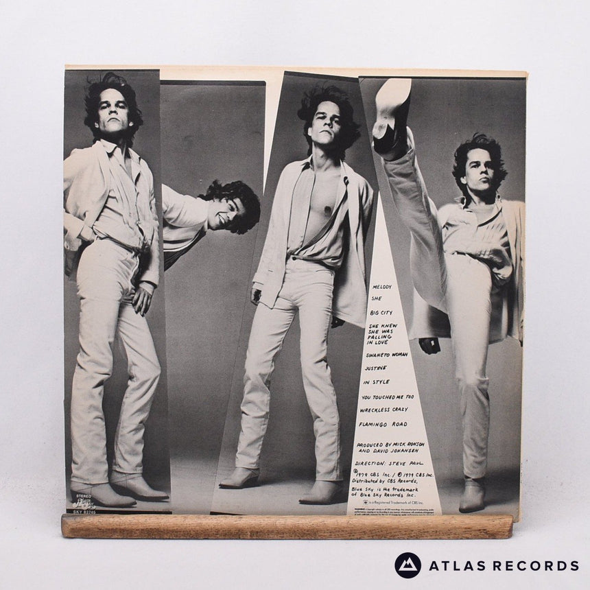 David Johansen - In Style - LP Vinyl Record - EX/EX