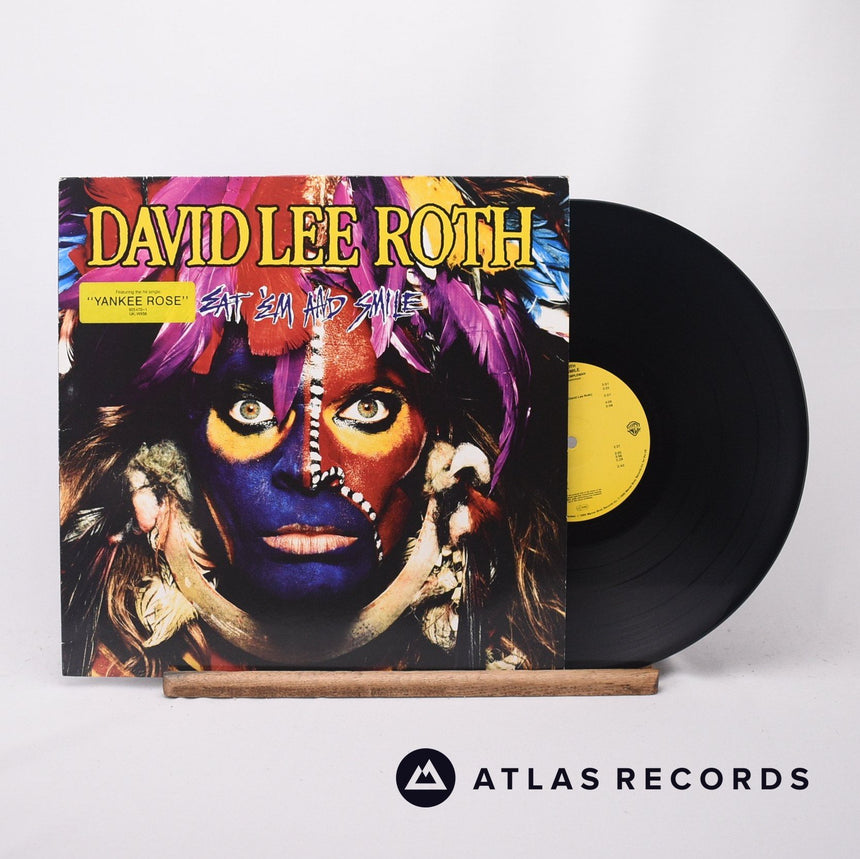 David Lee Roth - Eat 'Em And Smile - LP Vinyl Record - EX/EX