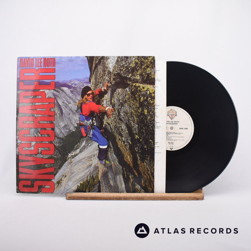 David Lee Roth Skyscraper LP Vinyl Record - Front Cover & Record