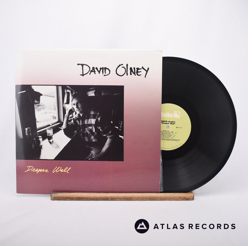 David Olney Deeper Well LP Vinyl Record - Front Cover & Record