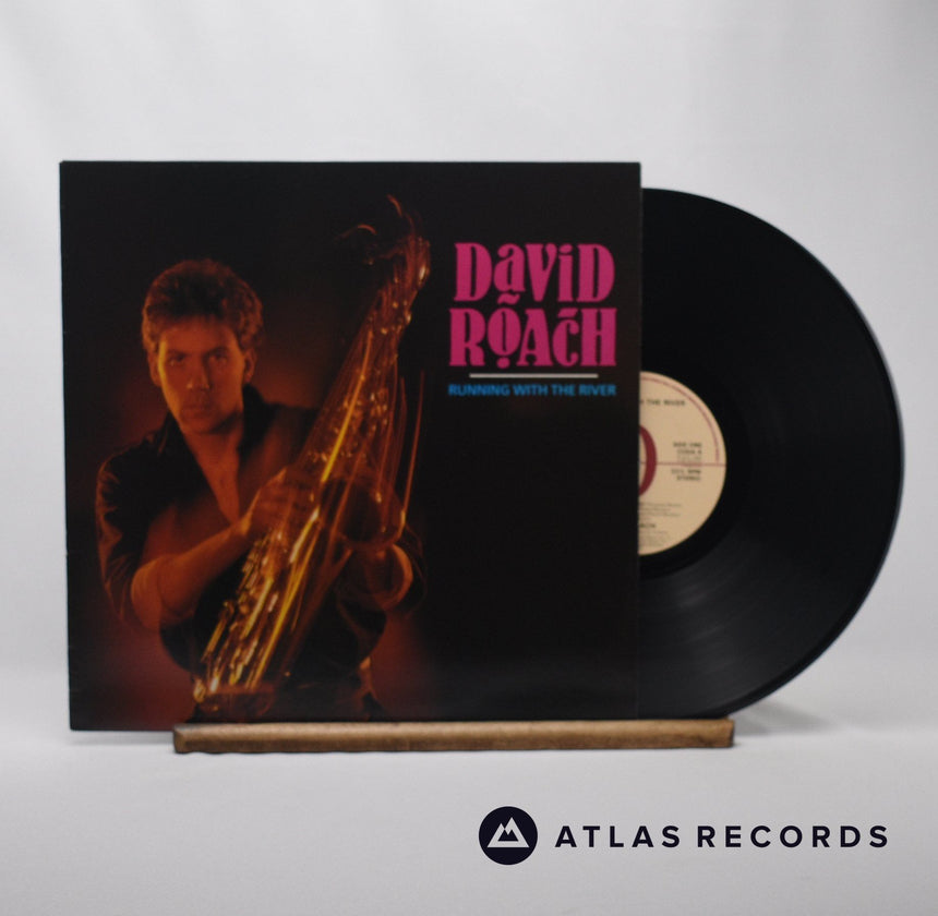 David Roach Running With The River LP Vinyl Record - Front Cover & Record