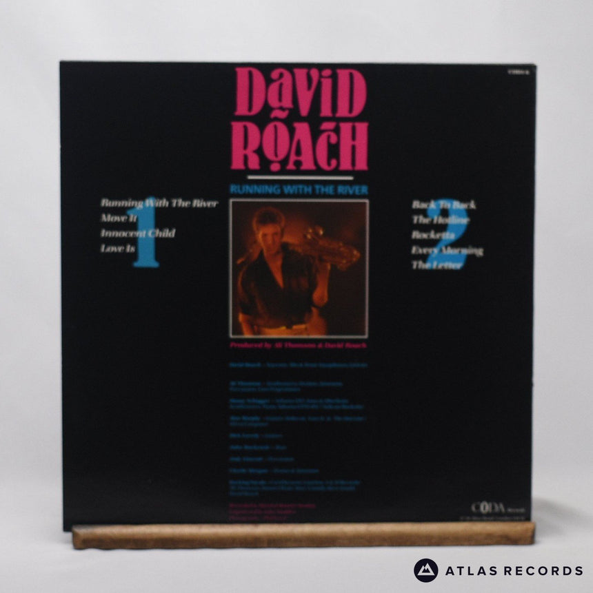 David Roach - Running With The River - LP Vinyl Record - EX/EX