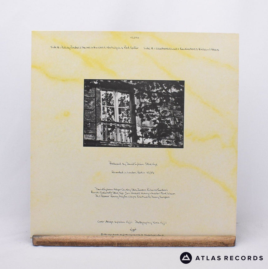 David Sylvian - Brilliant Trees - Townhouse LP Vinyl Record - EX/EX