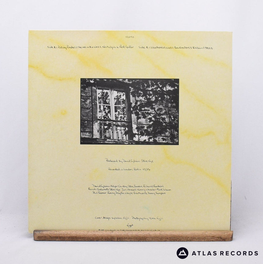 David Sylvian - Brilliant Trees - Townhouse LP Vinyl Record - EX/VG