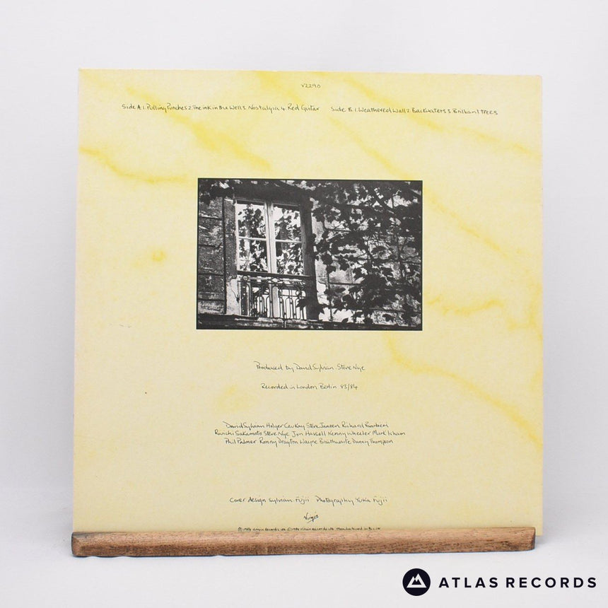 David Sylvian - Brilliant Trees - Townhouse A-3 B-5 LP Vinyl Record - EX/VG+