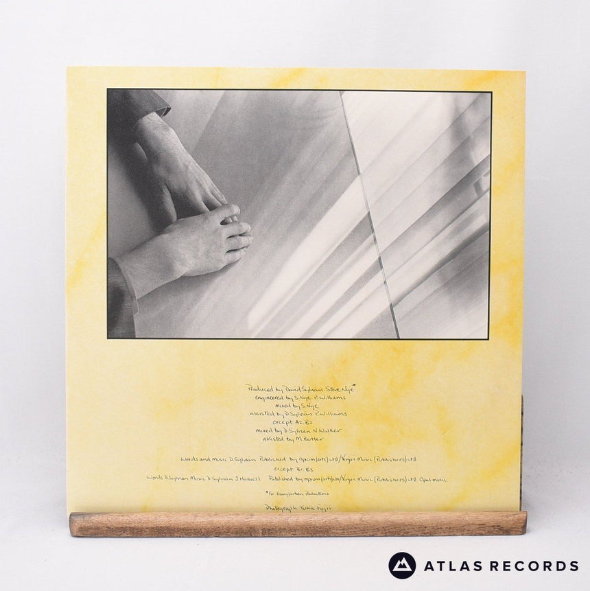 David Sylvian - Brilliant Trees - Townhouse LP Vinyl Record - EX/VG+