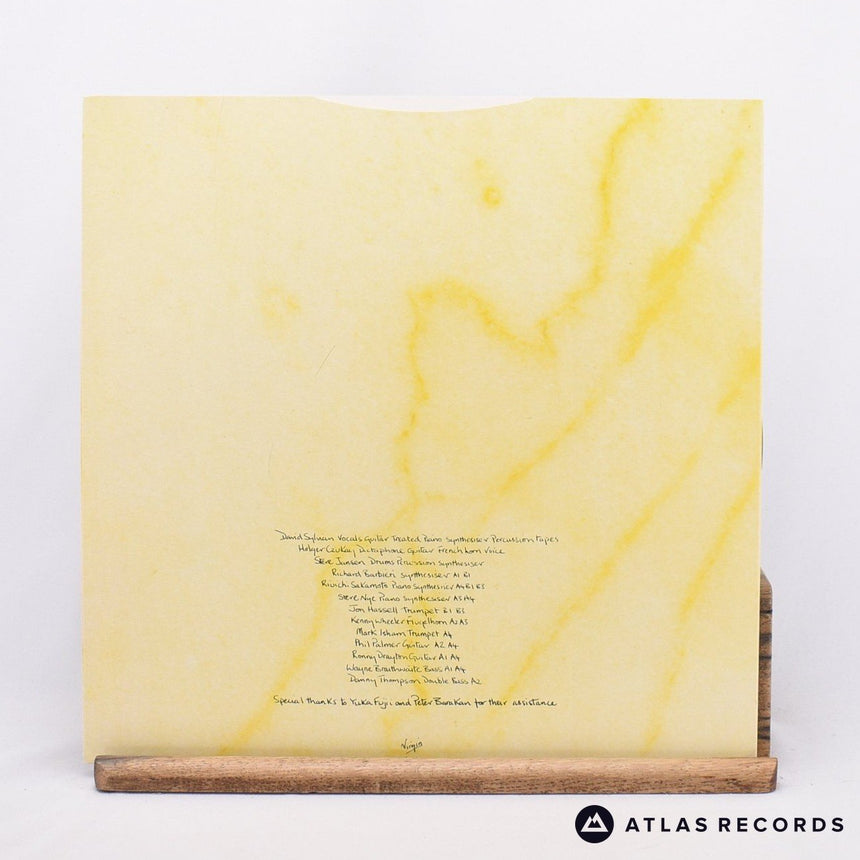 David Sylvian - Brilliant Trees - Townhouse Gatefold LP Vinyl Record - EX/EX