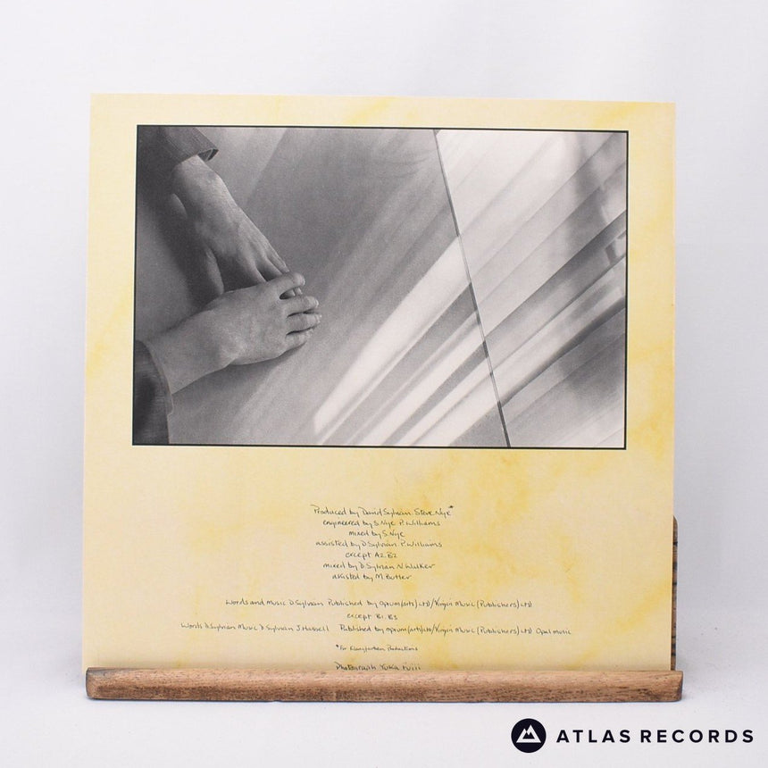 David Sylvian - Brilliant Trees - Townhouse A-4 B-5 LP Vinyl Record - EX/EX