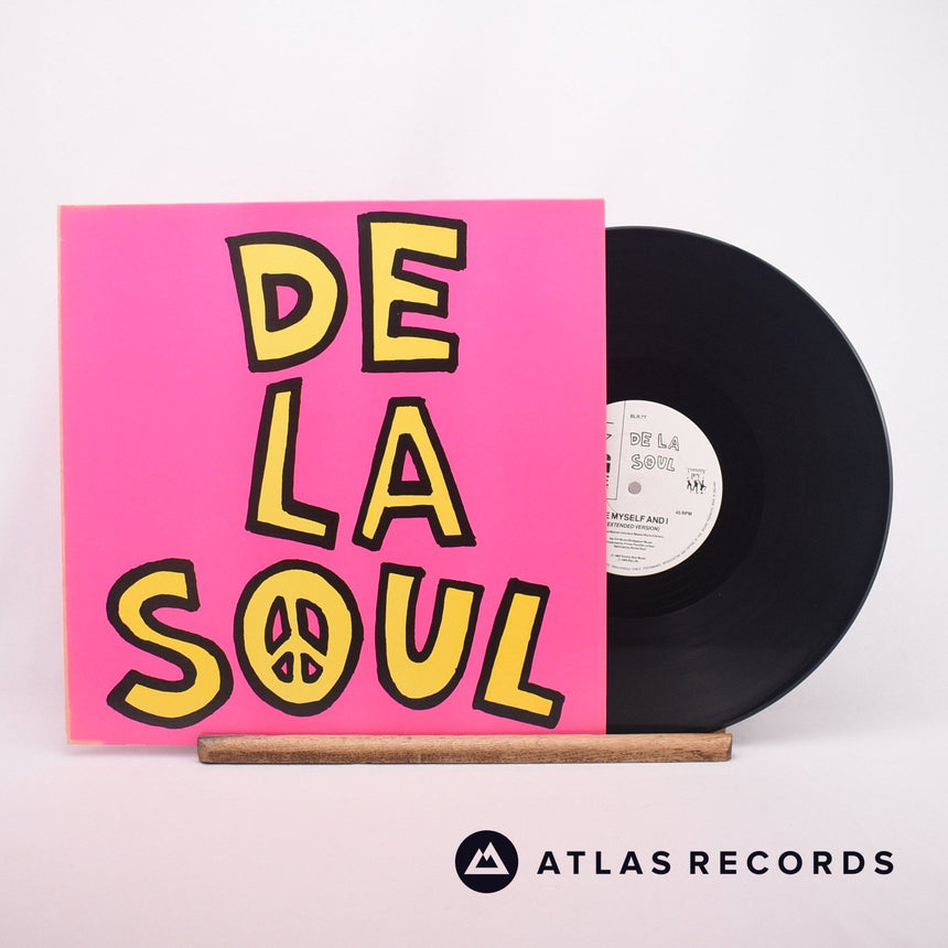 De La Soul Me Myself And I 12" Vinyl Record - Front Cover & Record