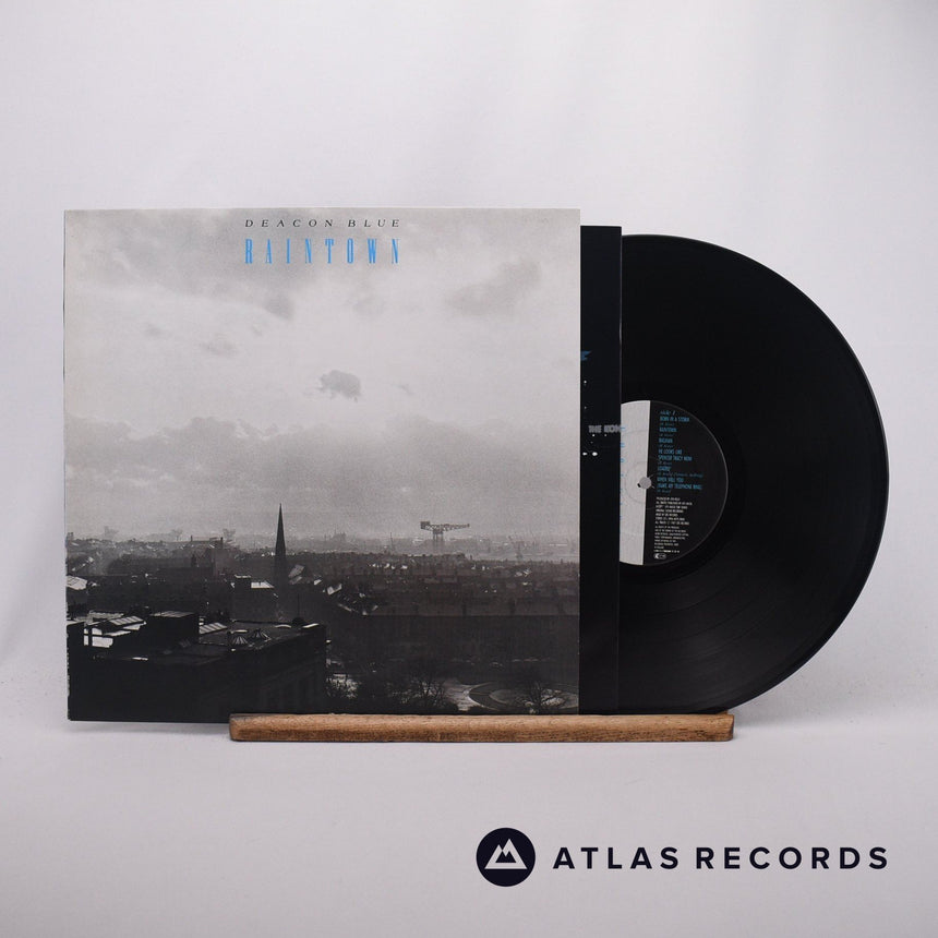 Deacon Blue Raintown LP Vinyl Record - Front Cover & Record